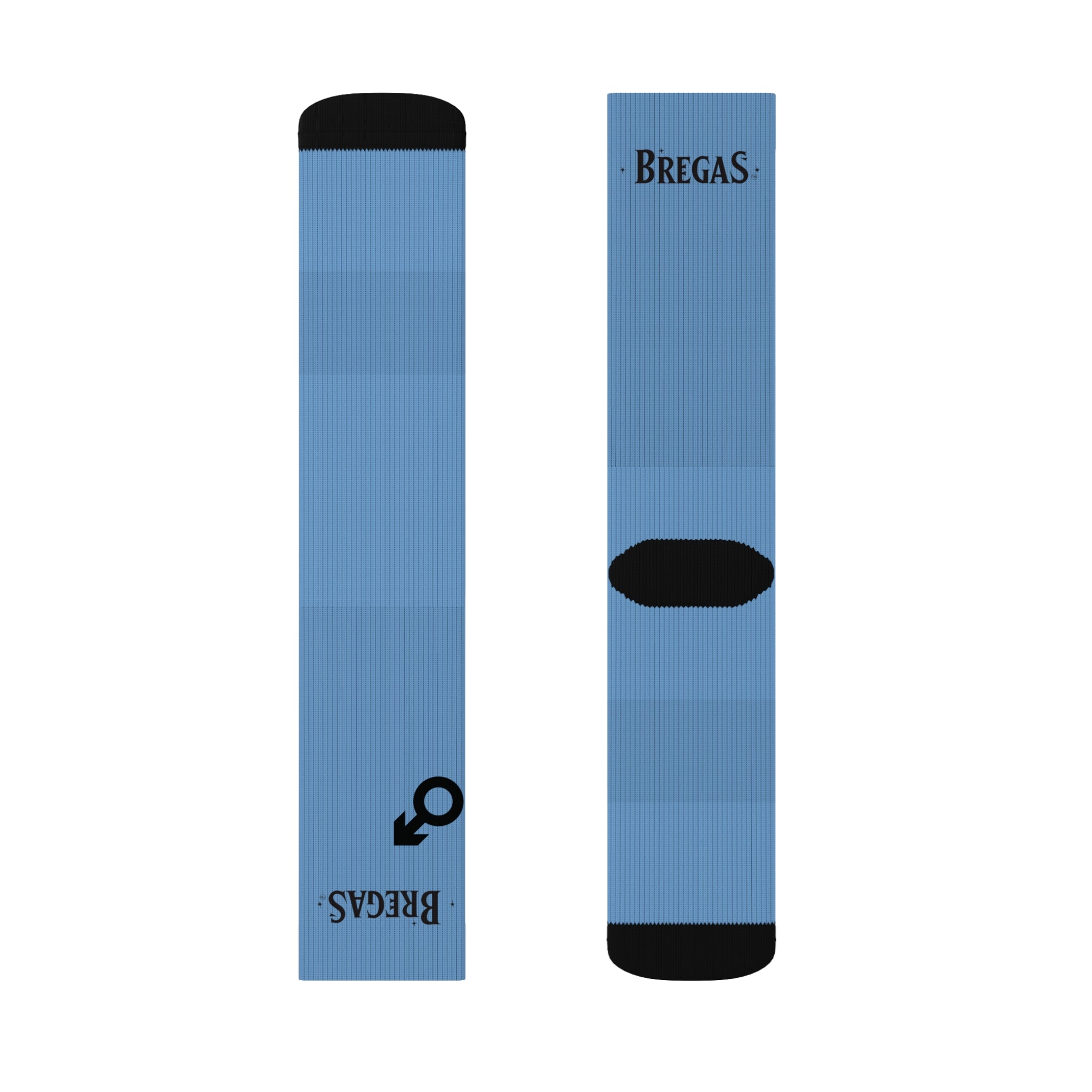 Socks, light blue, Women for men