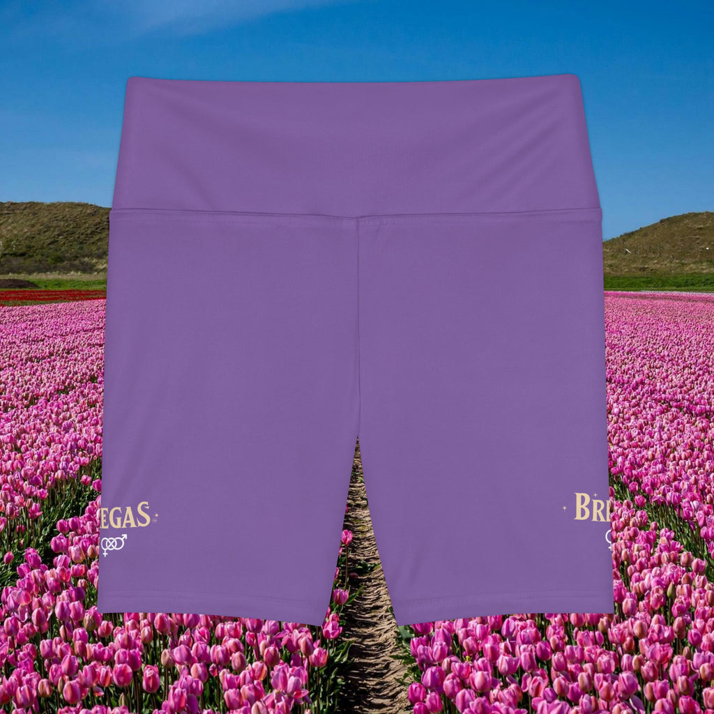 Workout Shorts, Light Purple, Bisexual women