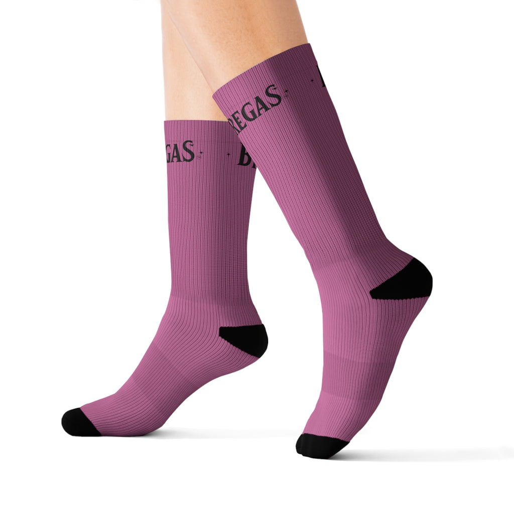 Socks, light pink, Women for men
