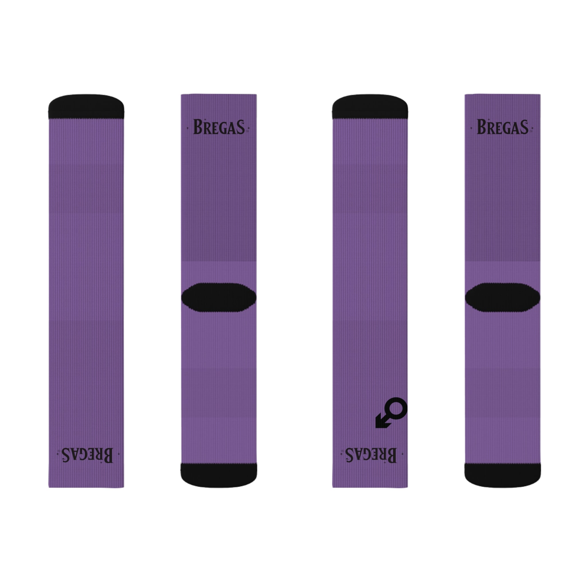 Socks, light purple, Women for men