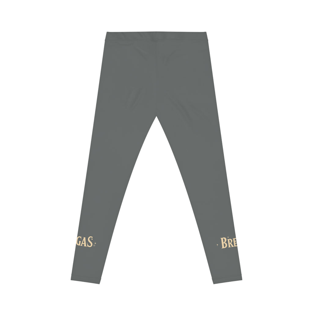 Leggings, Dark Grey, Non Dating Cool. Made in the USA.