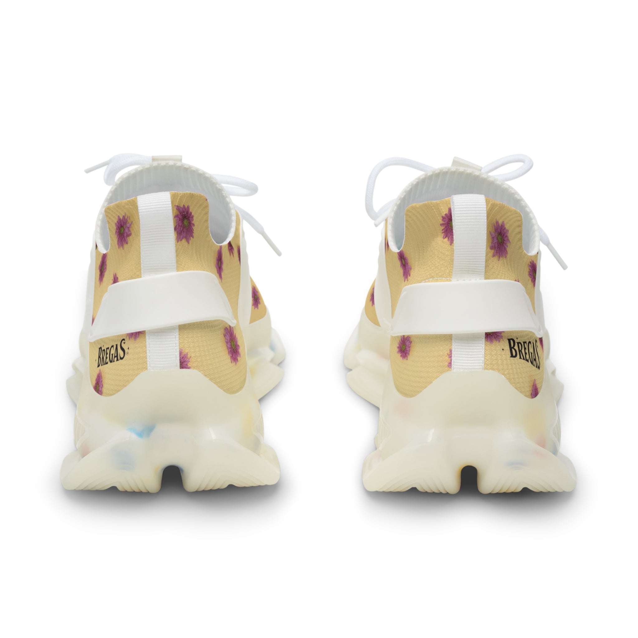 Sneakers, Pink Gerbera Aztec flower, Non Dating Cool