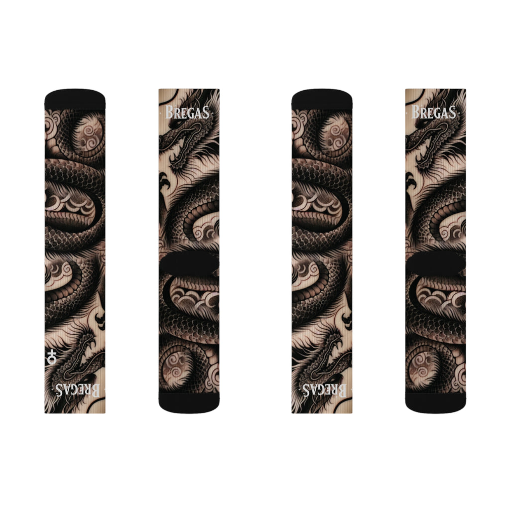 Socks, Fierce Dragon tattoo, Men for women