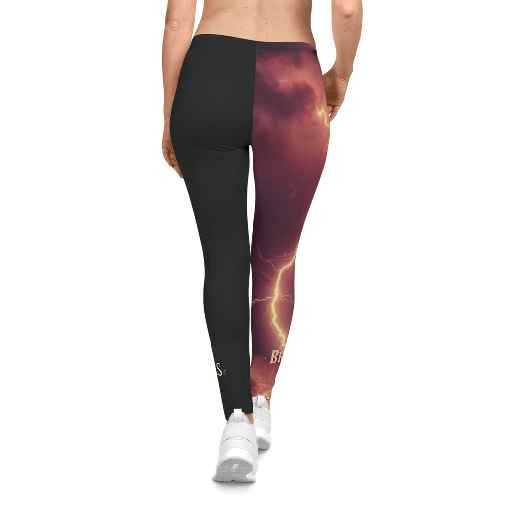 Leggings, Lightning Storm, women 4 men