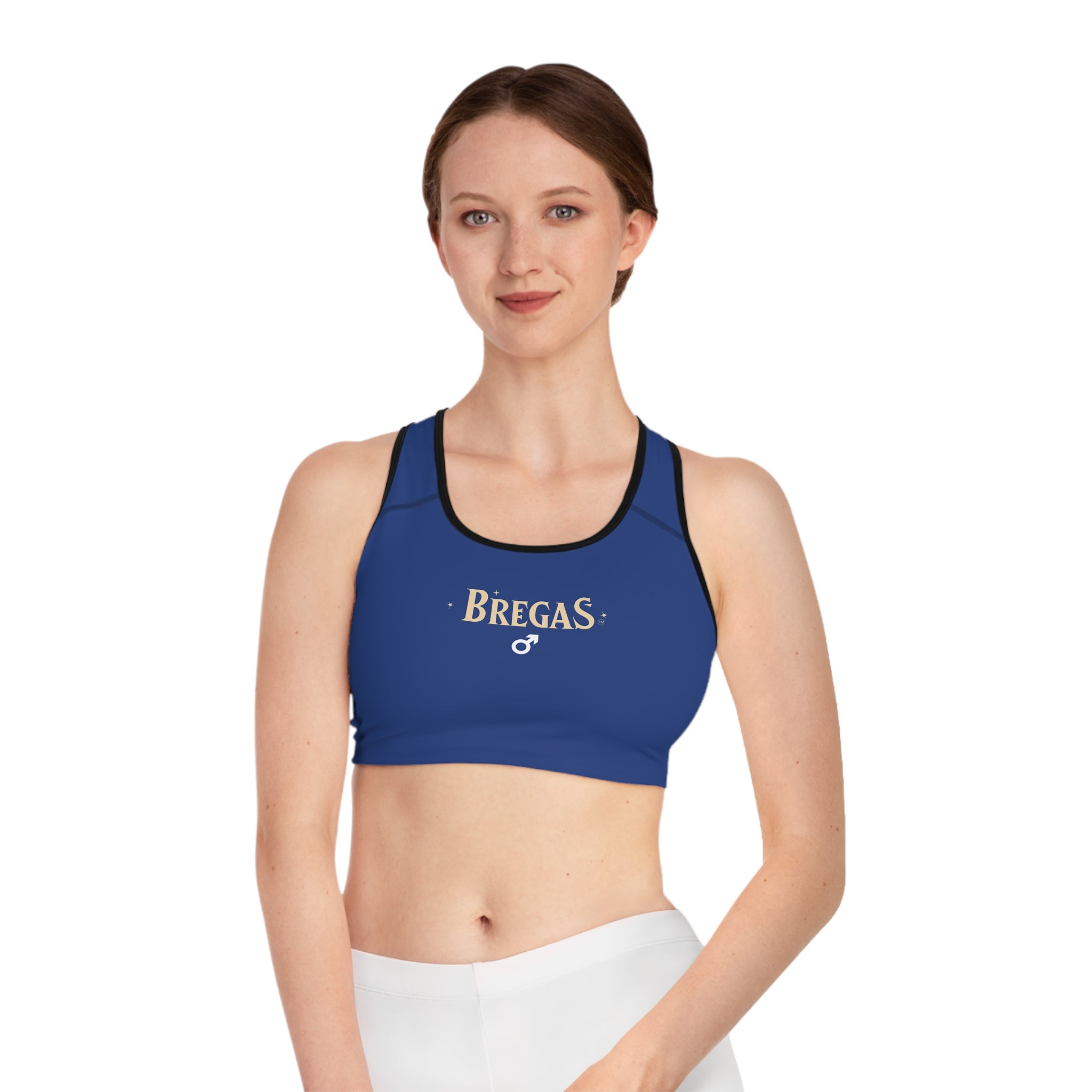 Sports Bra, Dark blue, Women 4 men