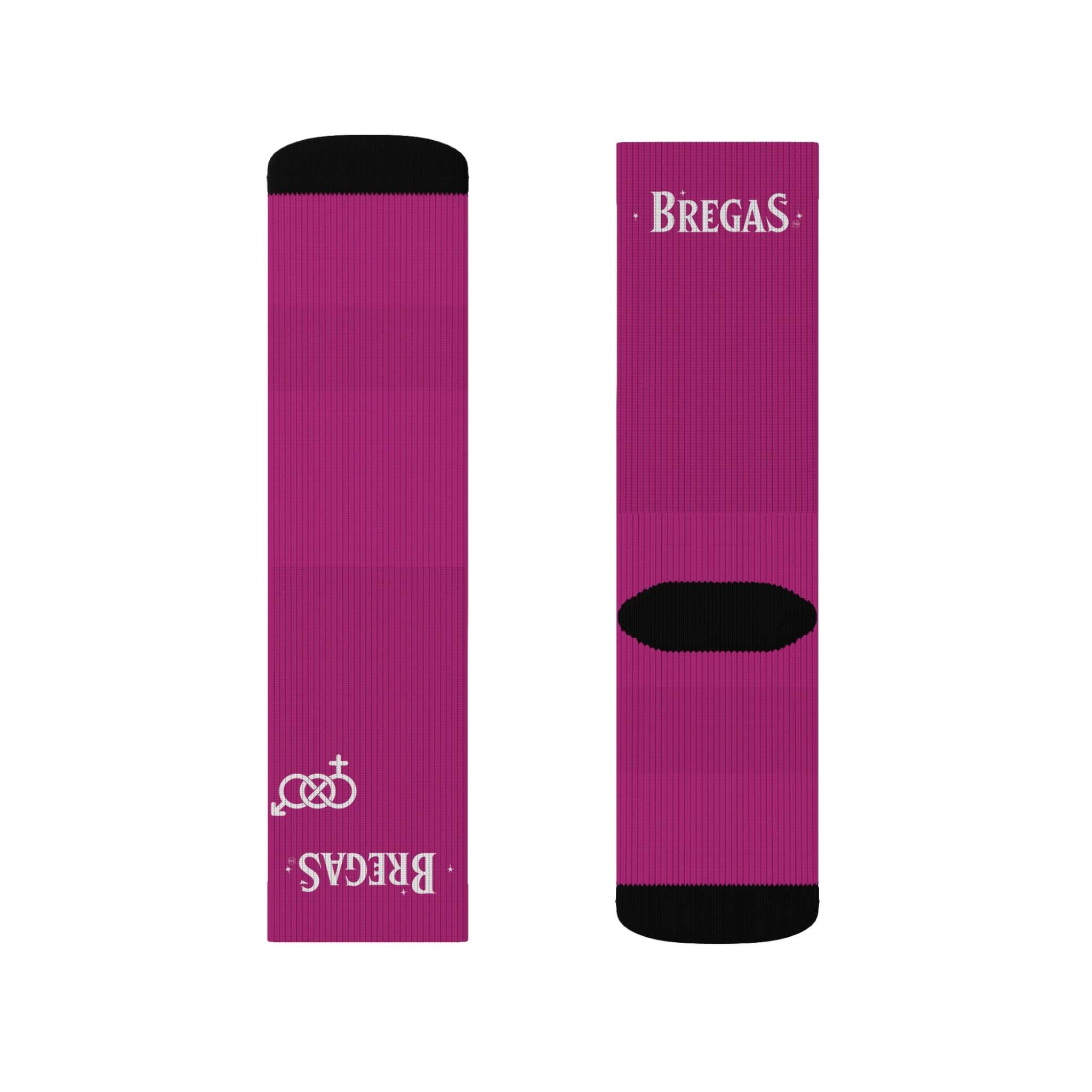 Socks, deep pink, Bisexual
