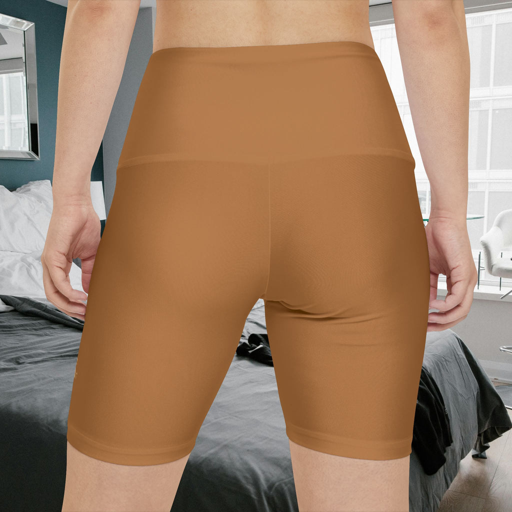 Workout Shorts, Golden brown, Bisexual women