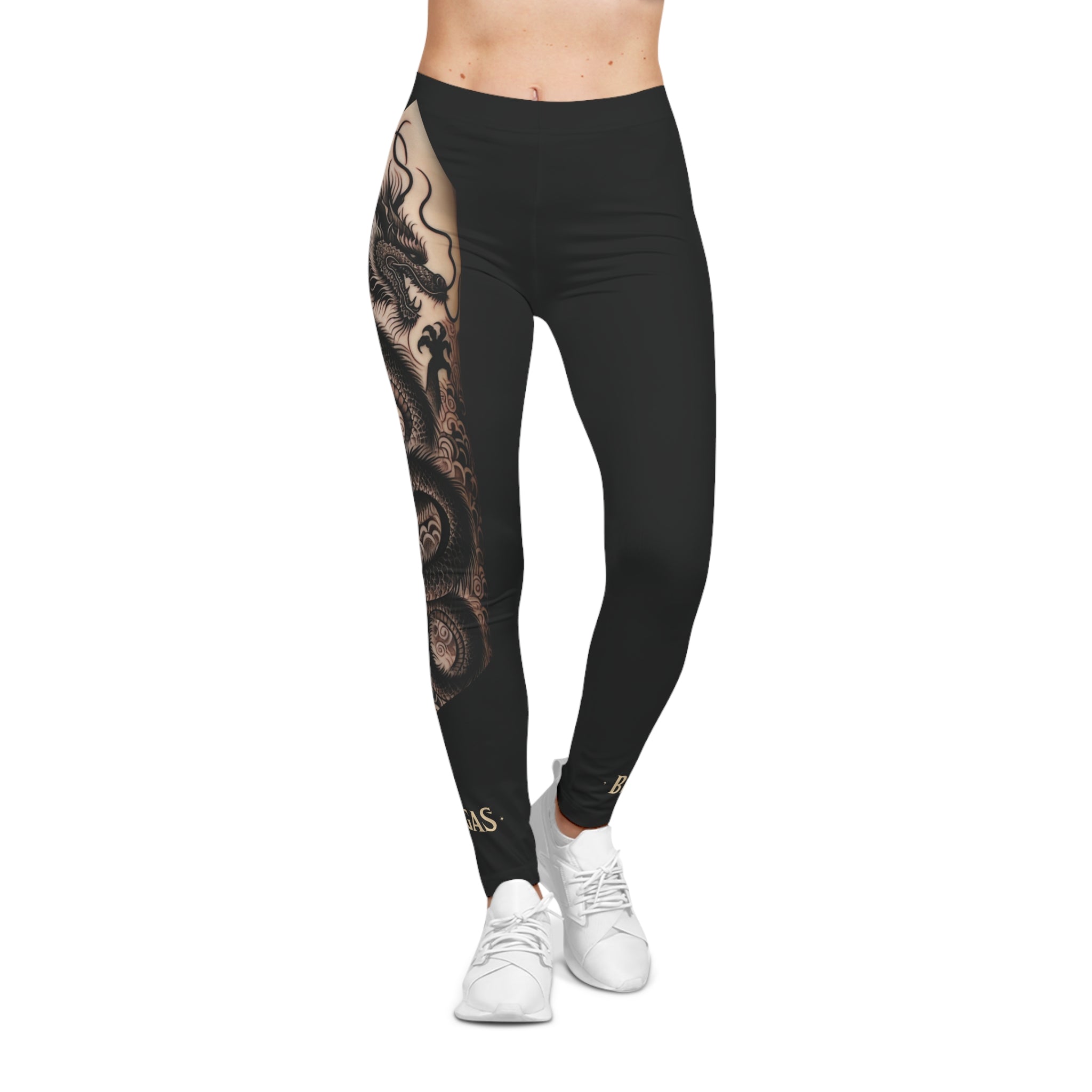 Leggings, Fierce Dragon tattoo, Non Dating Cool