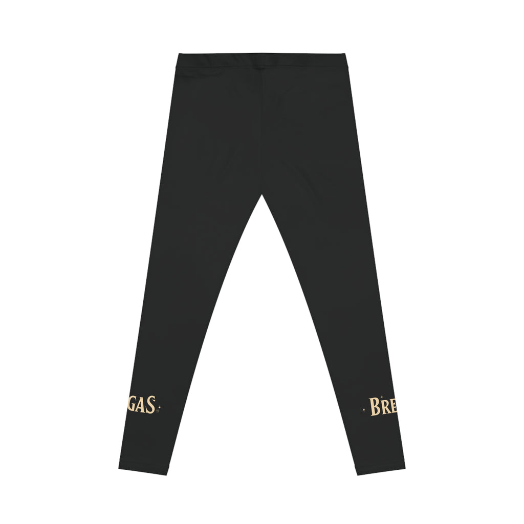 Leggings, Black, Non Dating Cool. Made in the USA.