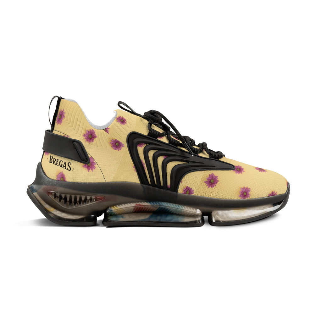 Sneakers, Pink Gerbera Aztec flower, Non Dating Cool