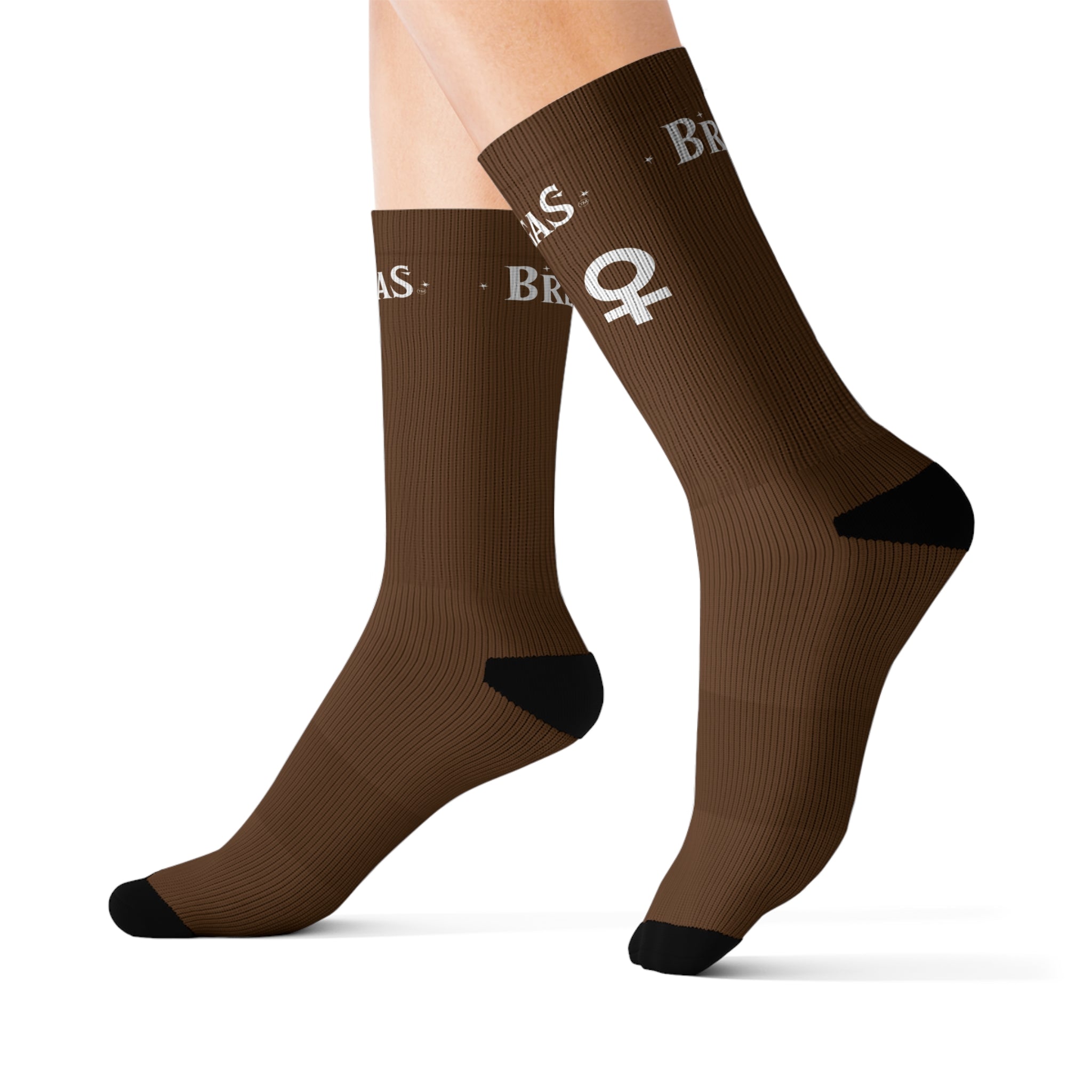 Socks, brown, Men for women