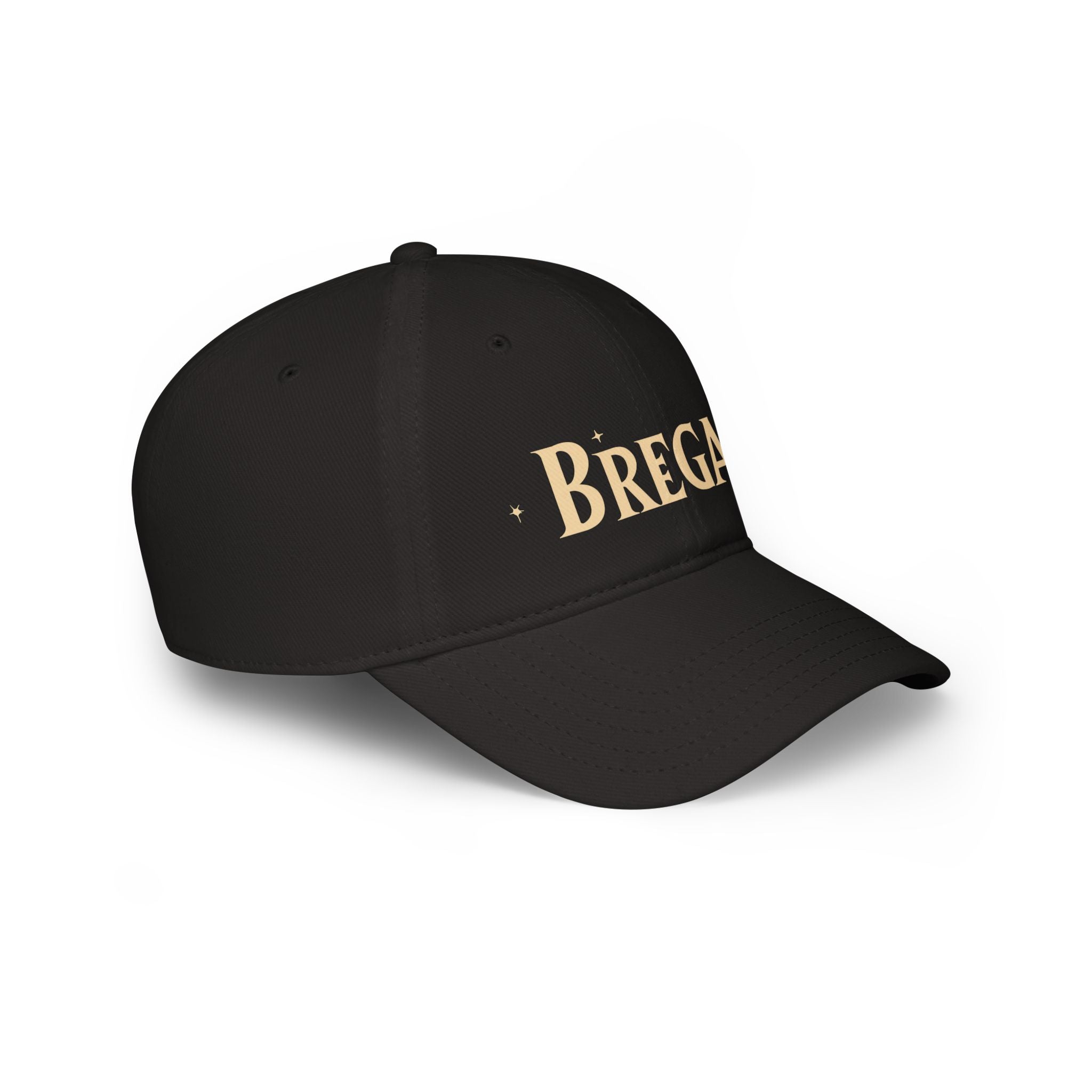 Low Profile Baseball Cap, 'BREGAS' logo, 6 colors