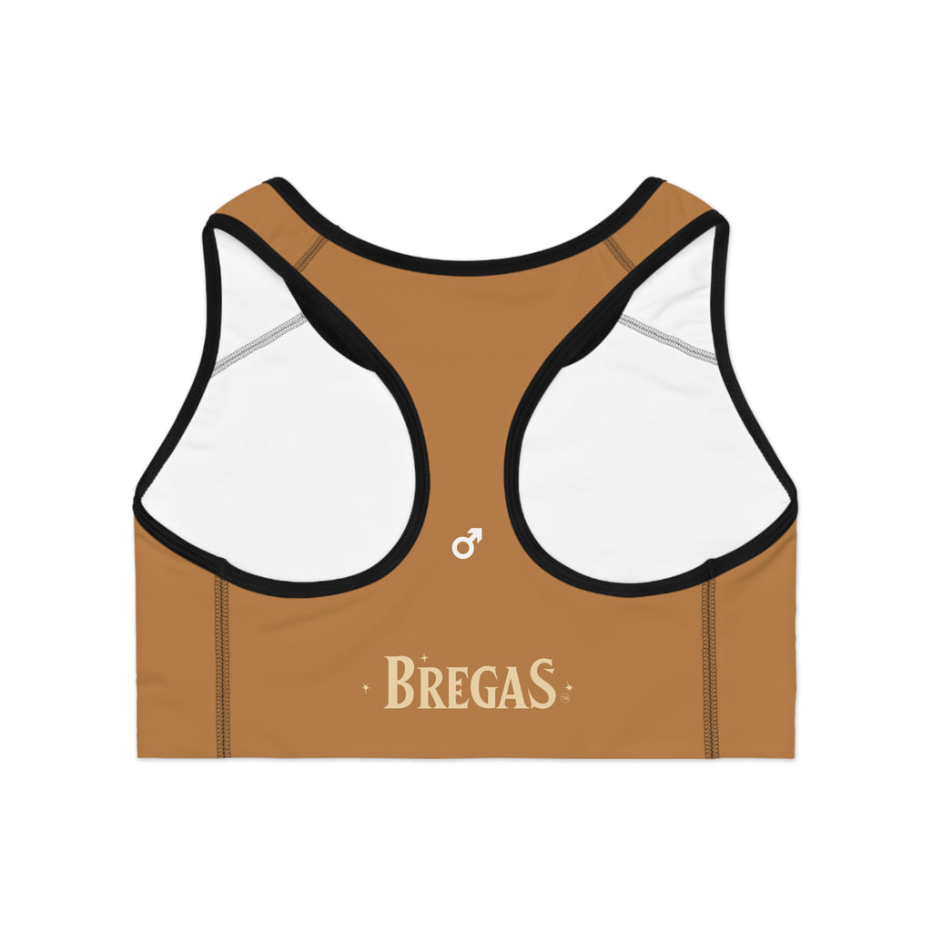 Sports Bra, Golden brown, Women 4 men