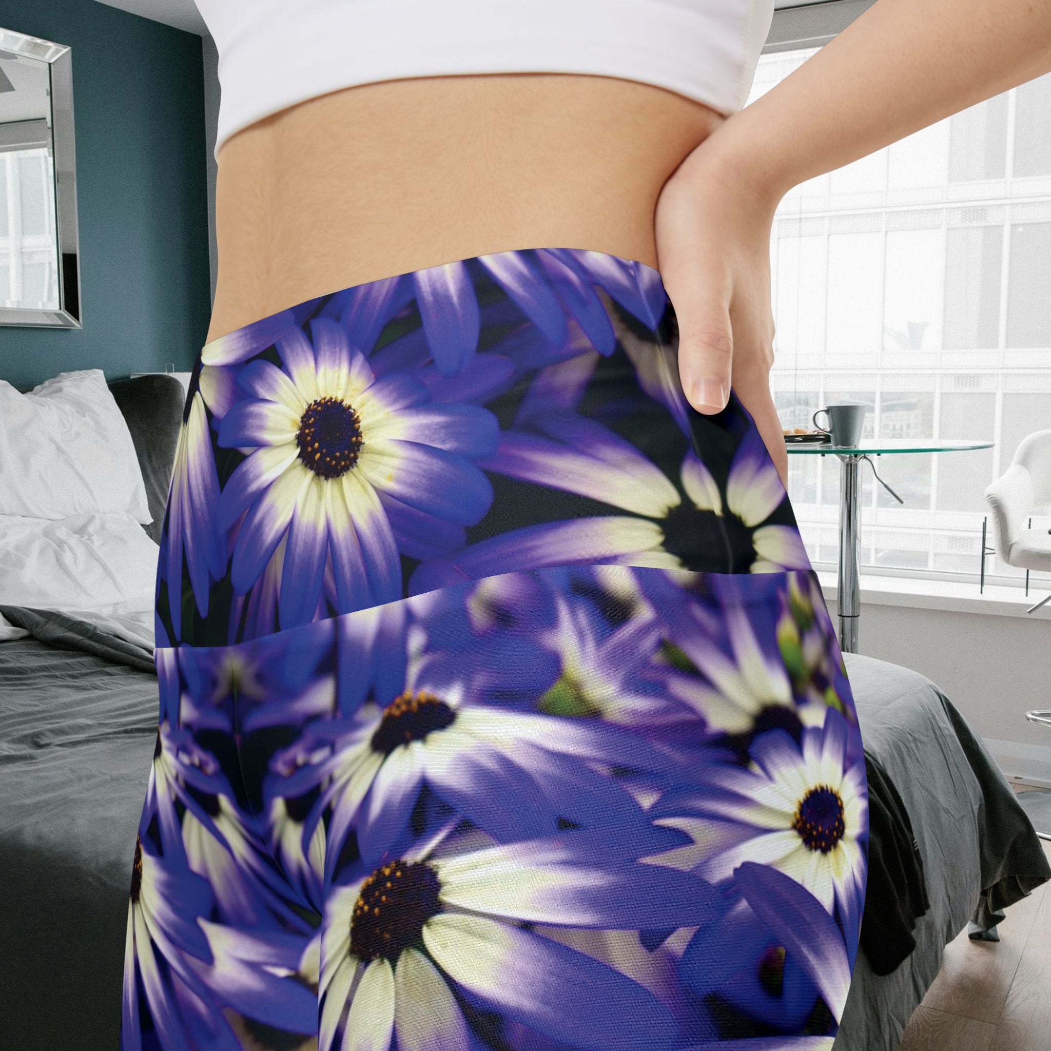 Workout Shorts, Purple Petunia. Non Dating Cool. Made in the USA.