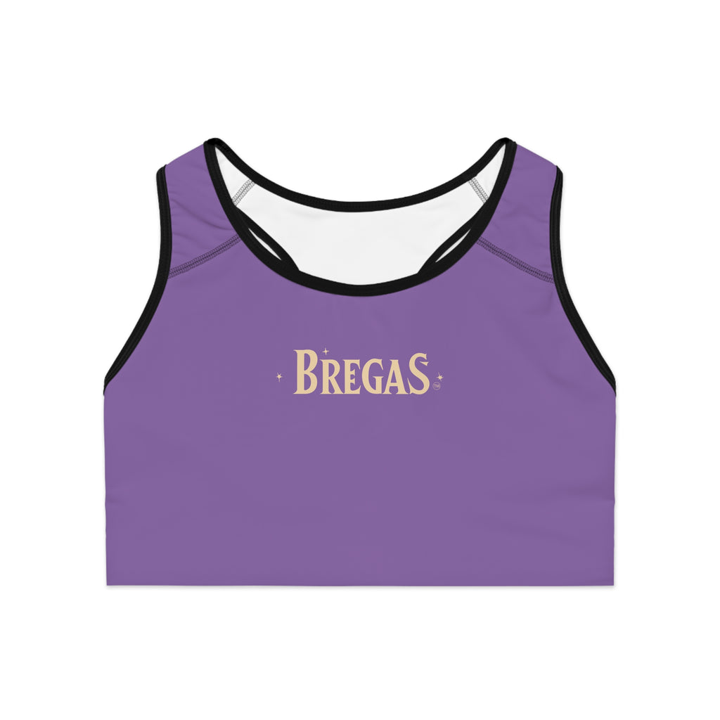 Sports Bra, Light Purple, Non Dating Cool. Made in the USA.