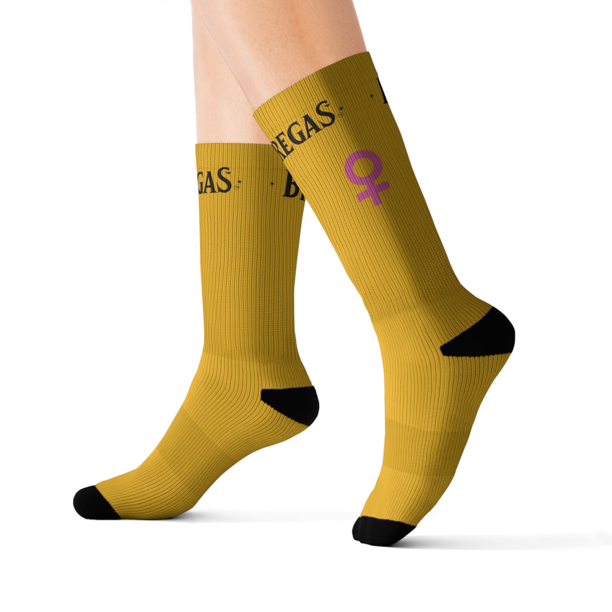 Socks, mustard yellow, Women for women
