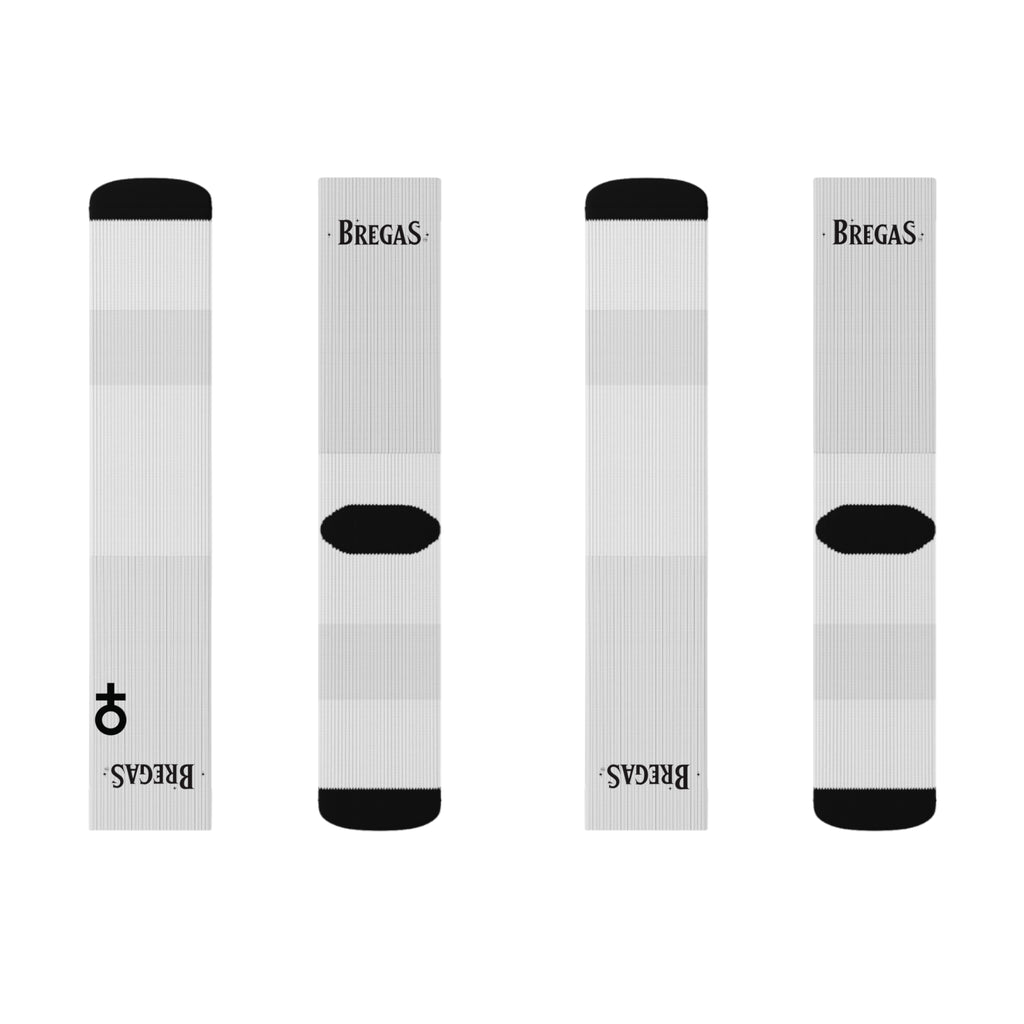 Socks, white, Men for women