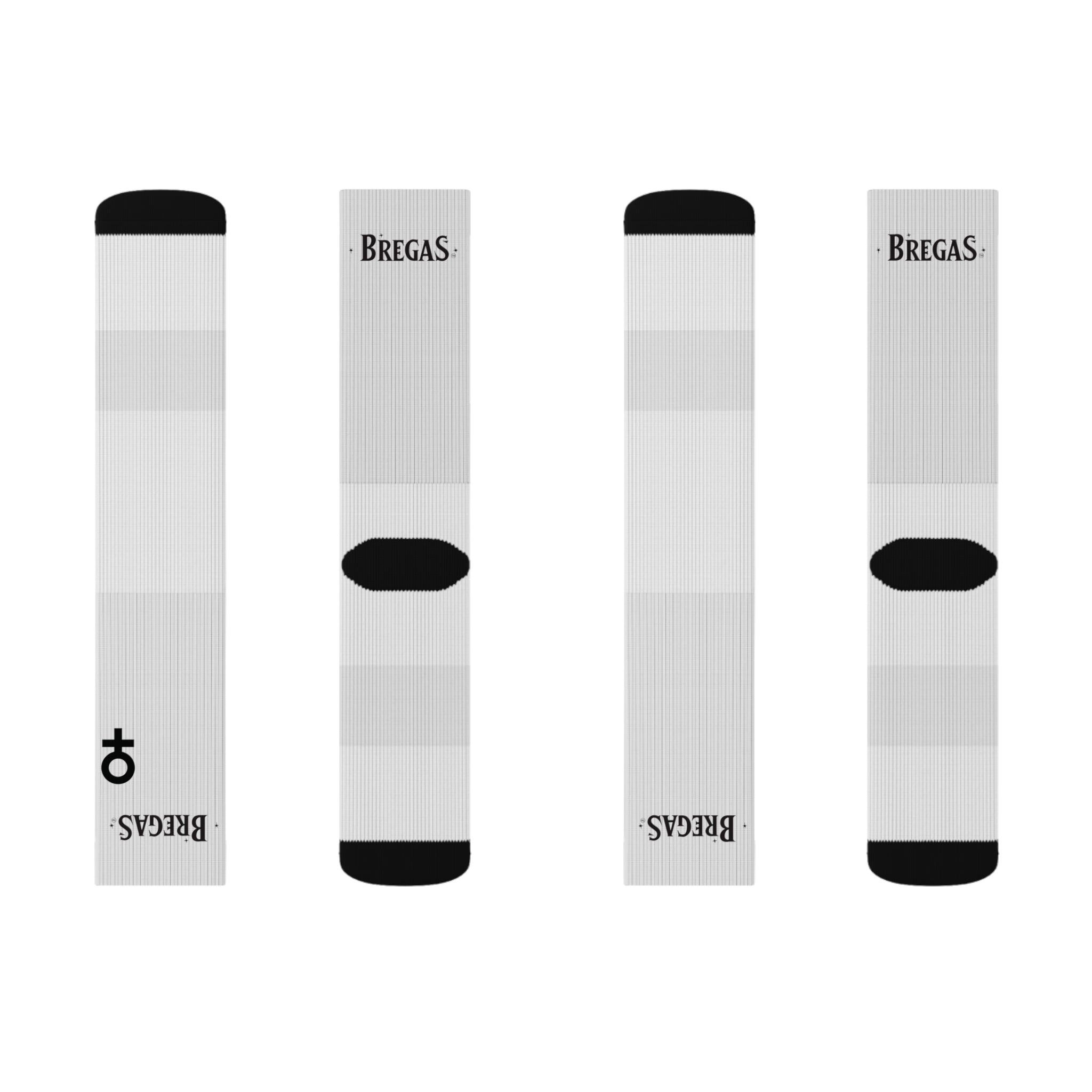 Socks, white, Men for women