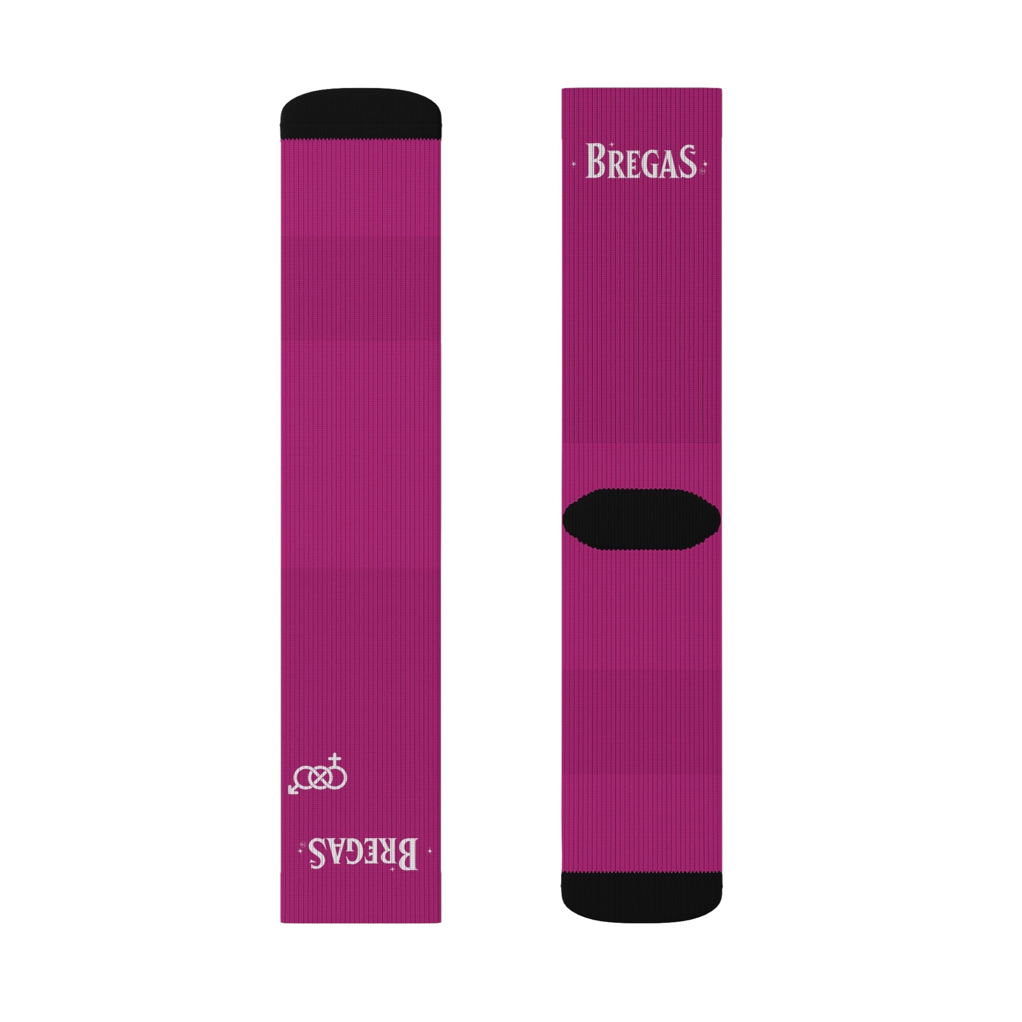 Socks, deep pink, Bisexual