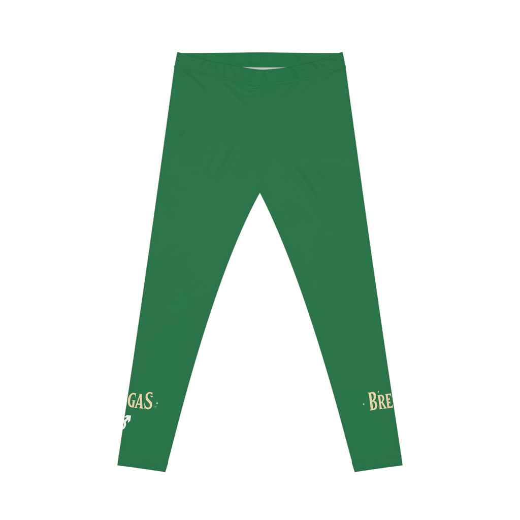 Leggings, Dark green, Women for men