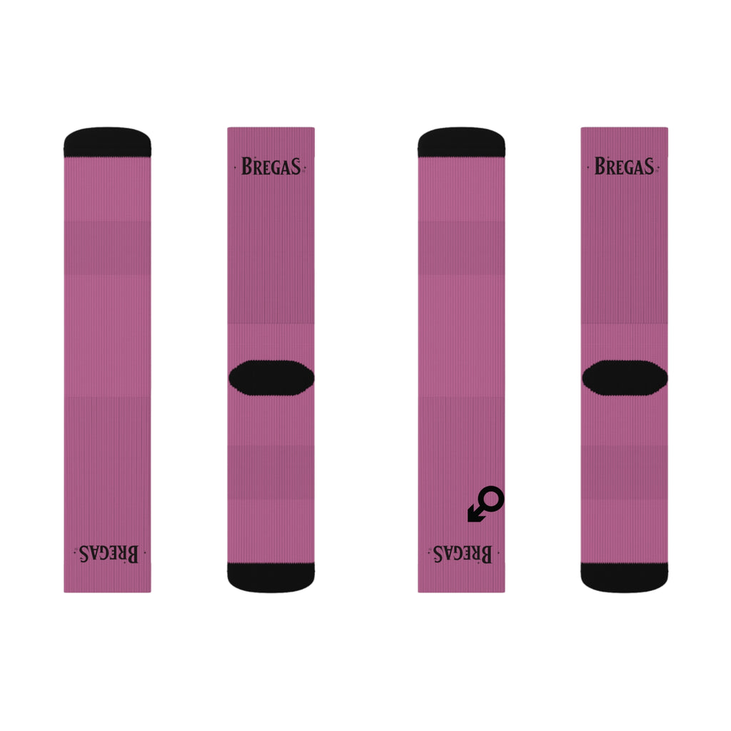 Socks, light pink, Women for men