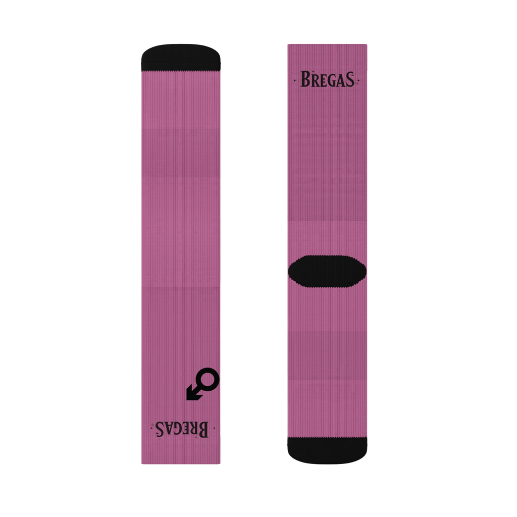 Socks, light pink, Women for men