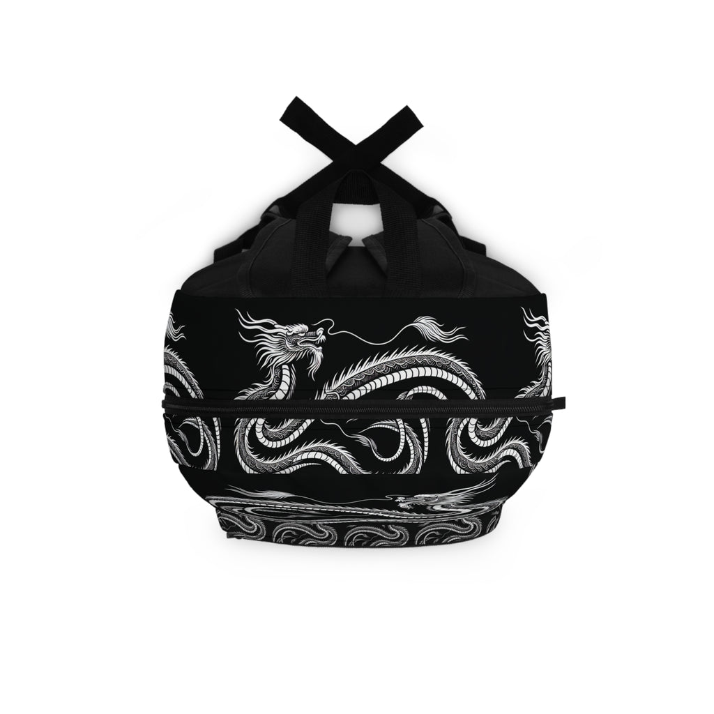 Backpack, White spirit Dragon, Personalizable