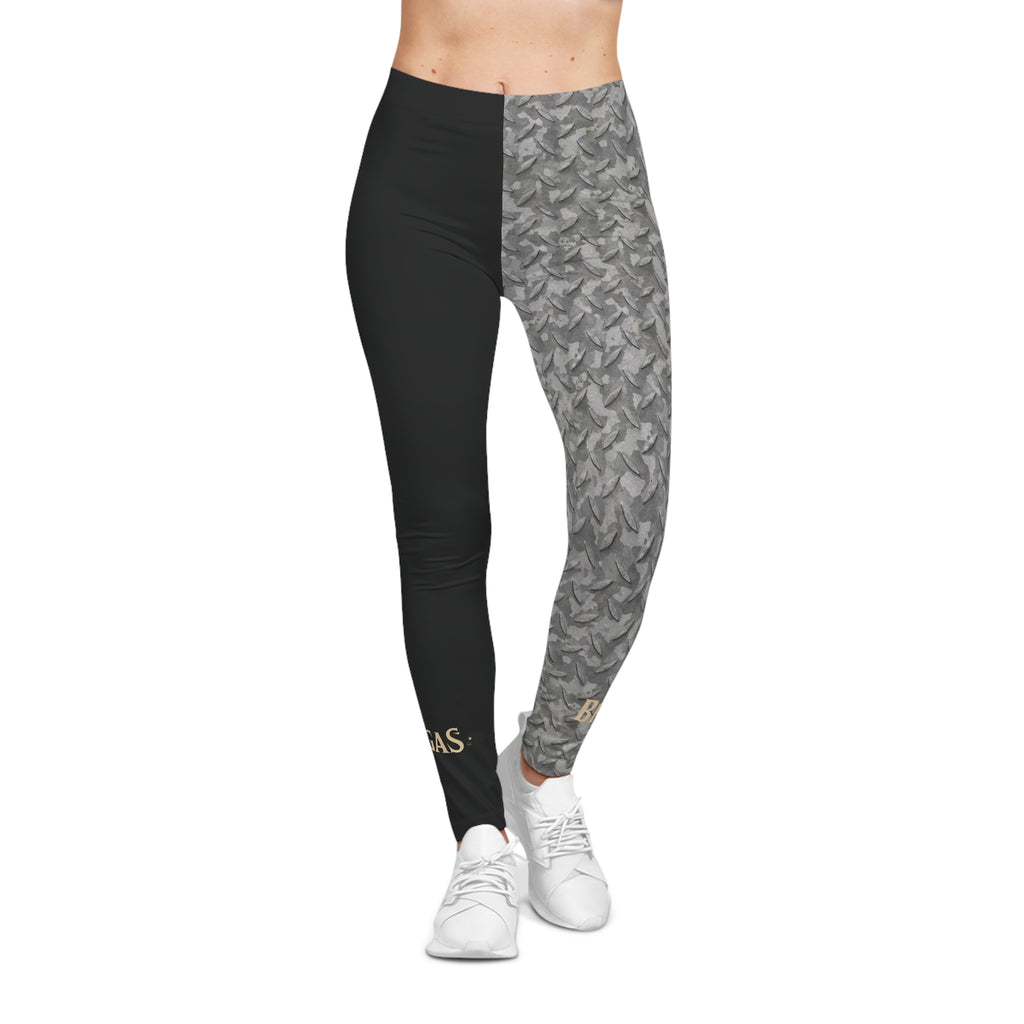 Leggings, Steel checker plate, women 4 women