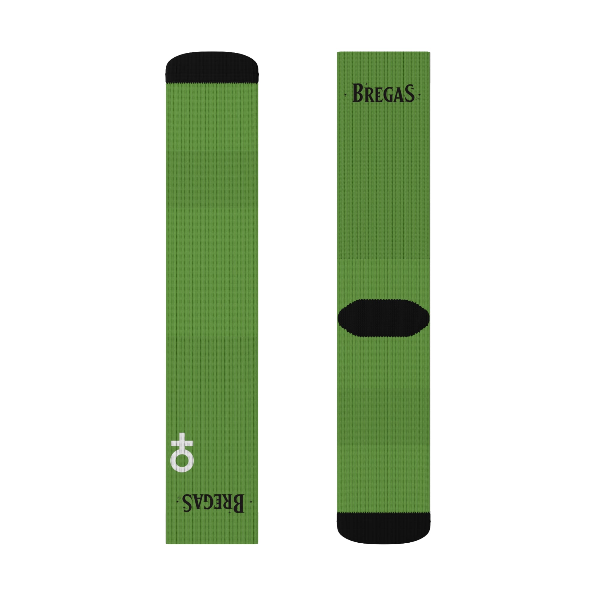 Socks, green, Men for women