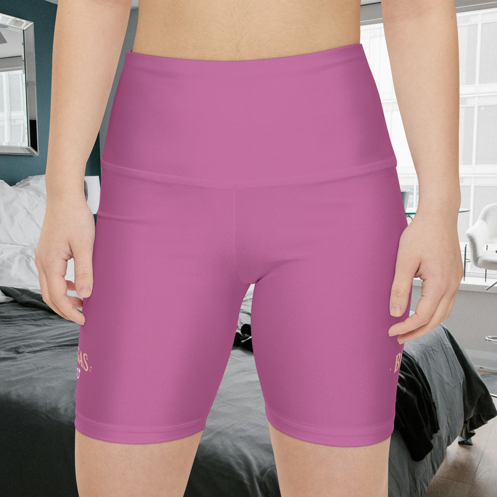 Workout Shorts, Light pink, Bisexual women